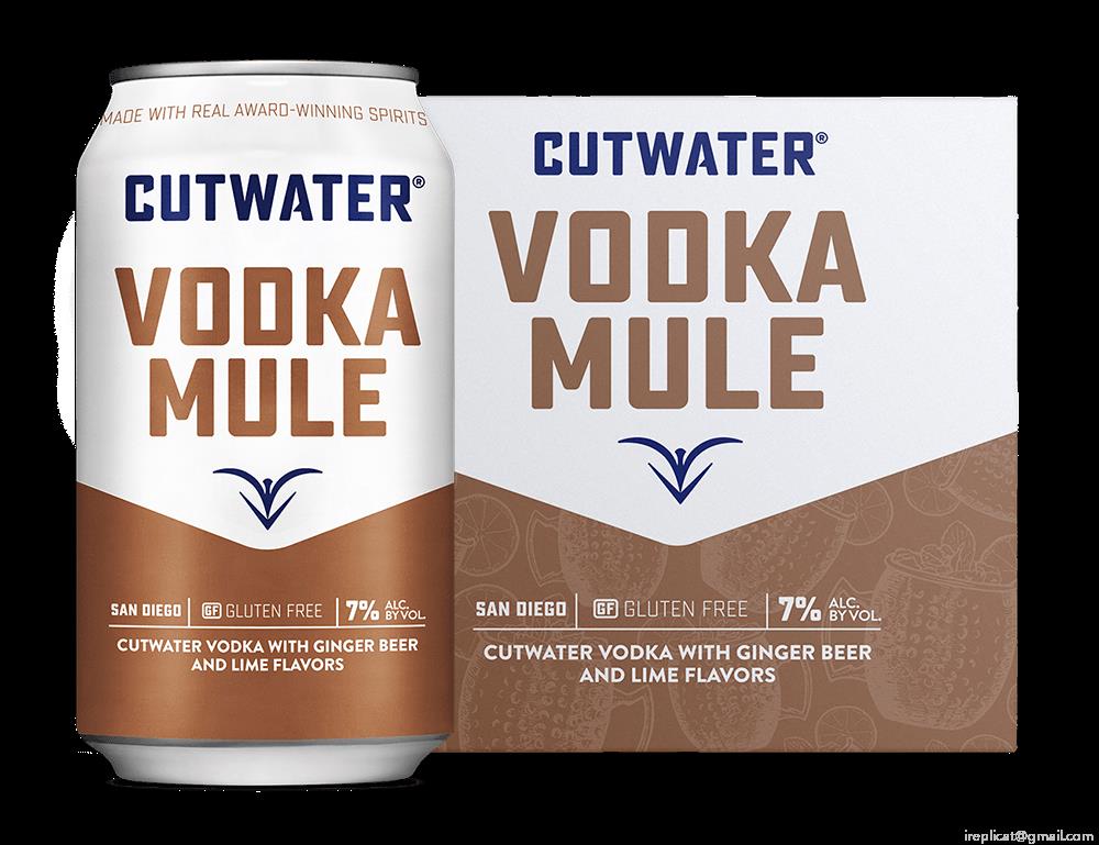 Cutwater Vodka Mule Canned Cocktails (4 Pk)