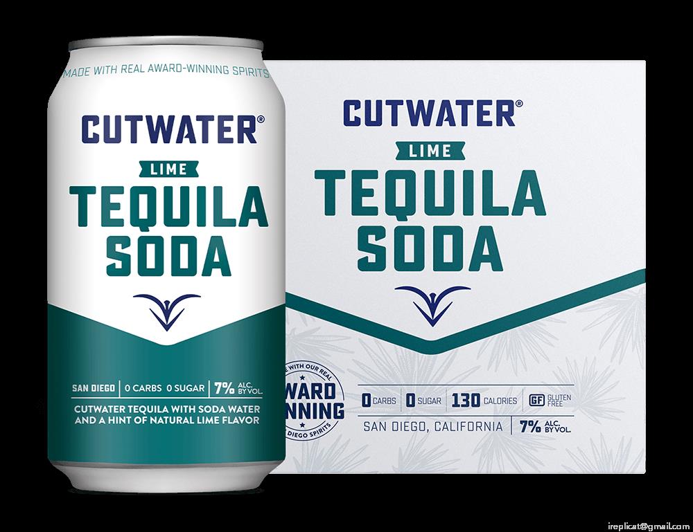 Cutwater Lime Tequila Soda Canned Cocktails (4 Pk)