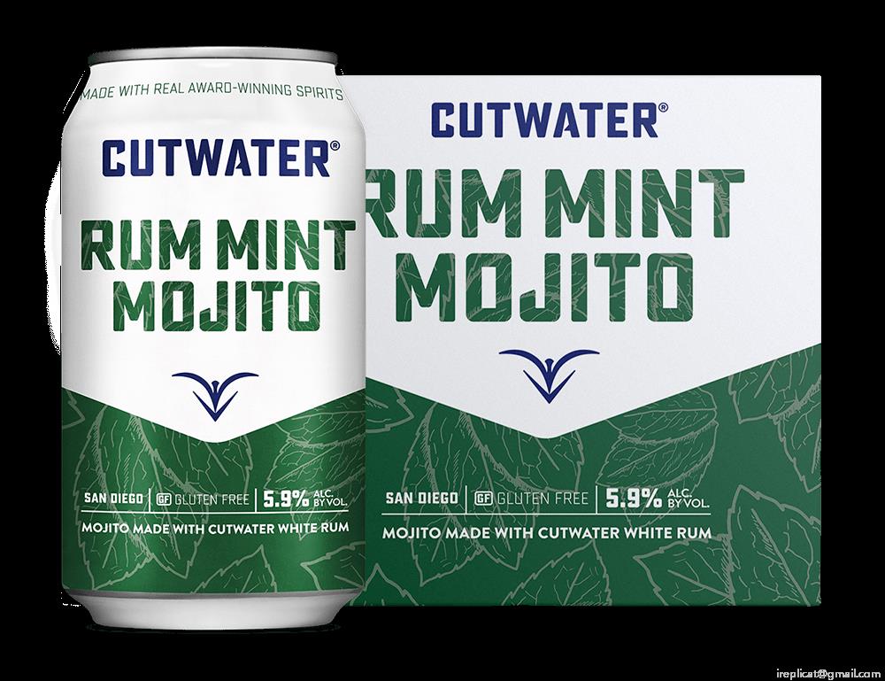 Cutwater Rum Mint Mojito Canned Cocktails (4 Pk)