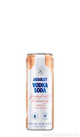 Absolut Vodka Soda Grapefruit & Rosemary (4 Pack)