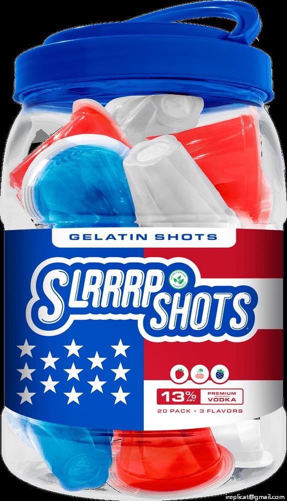 Slrrrp Shots American Pack