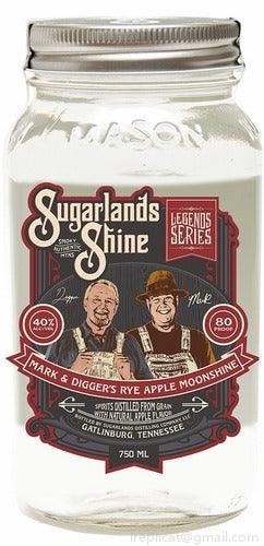 Sugarlands Shine Mark & Digger'S Rye Apple Moonshine (750Ml)