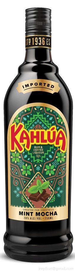 KahluaMint Mocha Liqueur (750Ml)