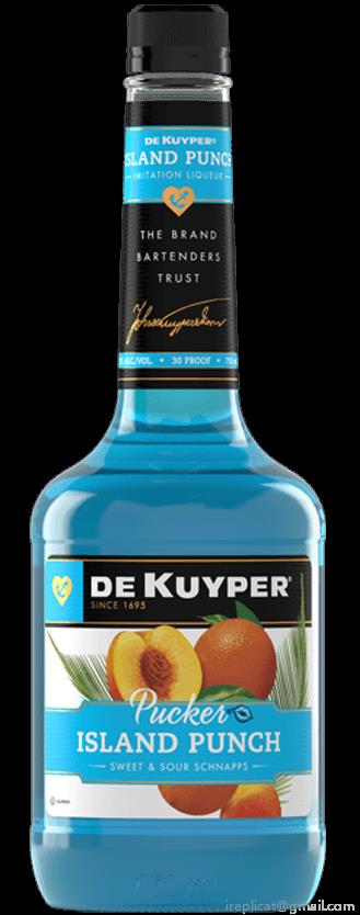 Dekuyper Island Punch Pucker Schnapps Liqueur (750Ml)