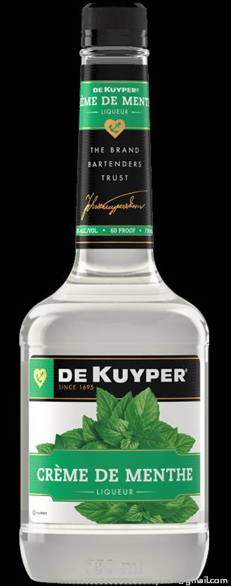 Dekuyper Creme De Menthe White Liqueur (750Ml)