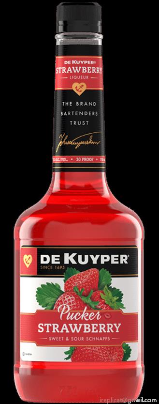 Dekuyper Strawberry Schnapps Liqueur (750Ml)