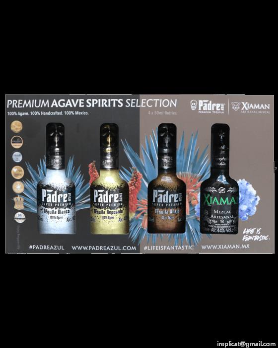 Padre Azul And Xiaman Mezcal 4 Pack 50Ml Giftset