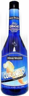 Hiram Walker Blue Curacao Liqueur (750Ml)