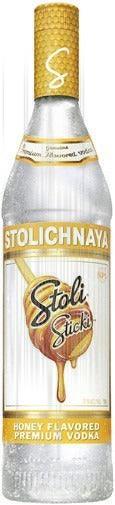 Stoli Sticki Honey Vodka (750Ml)