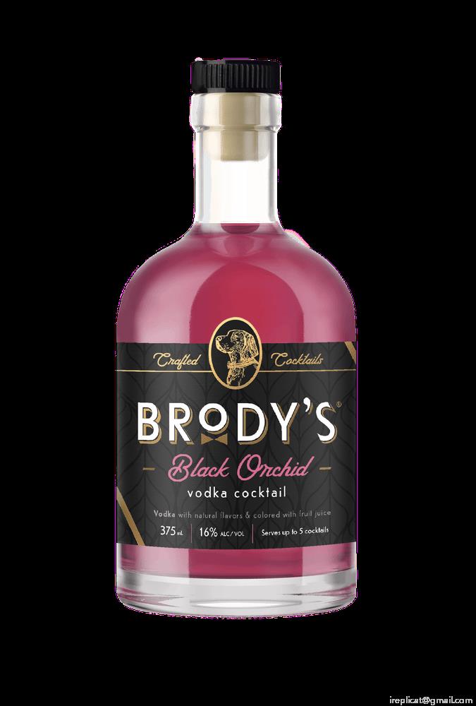 Brody’s Black Orchid – Rtd Vodka Cocktail (375Ml)