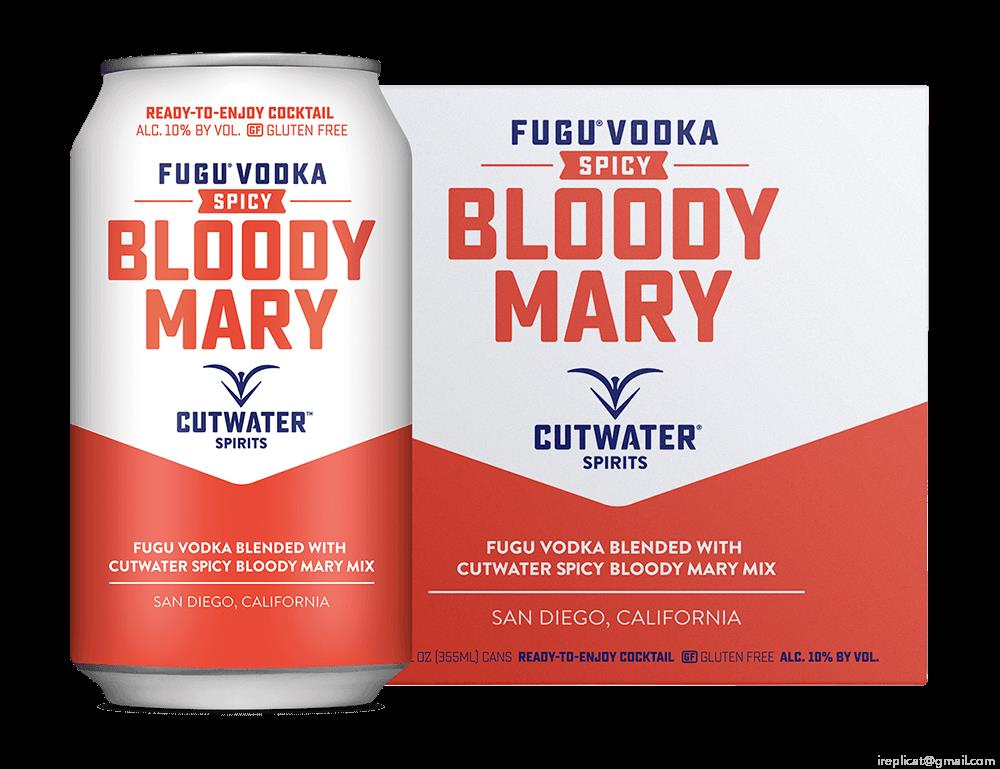 Cutwater Spicy Bloody Mary Canned Cocktails (4 Pk)