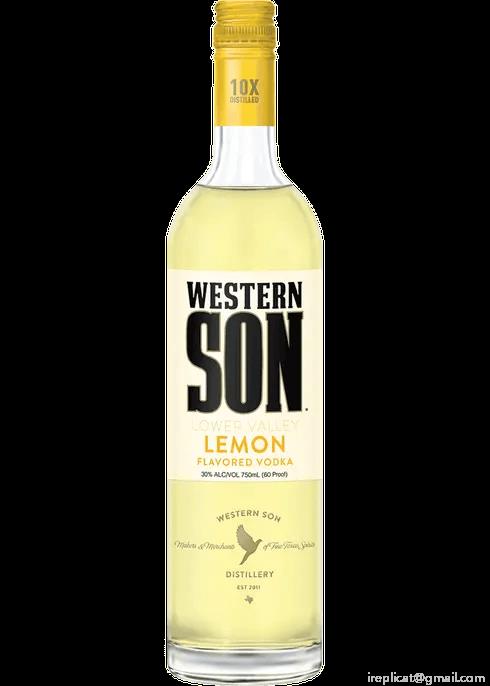 Western Son Lemon Vodka (750Ml)