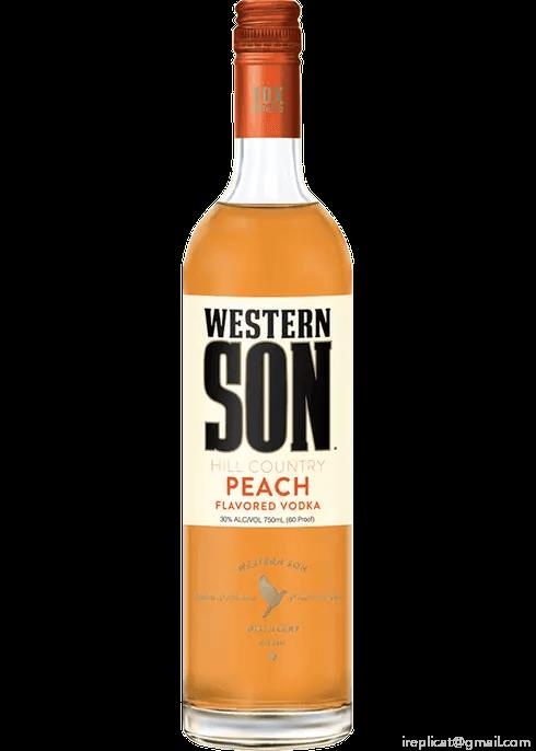 Western Son Peach Vodka (750Ml)