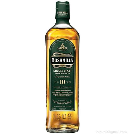 Bushmills 10 Year Irish Whiskey (750Ml)