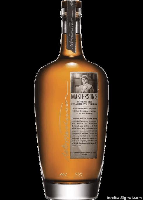 Masterson'S 10 Year Straight Rye Whiskey (750Ml)