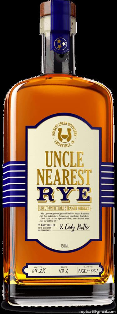 Uncle Nearest Rye Whiskey (750Ml)