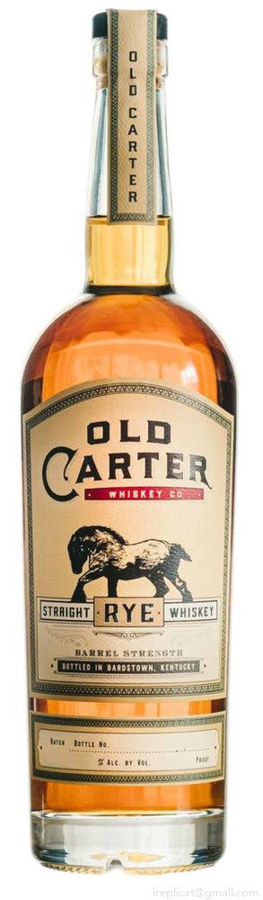 Old Carter Straight Rye Whiskey Batch 11 (750Ml)