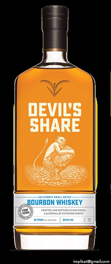 Cutwater Spirits Devil's Share Bourbon Whiskey (750Ml)