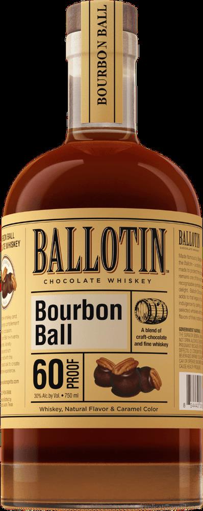 Ballotin Bourbon Ball Chocolate Whiskey (750Ml)