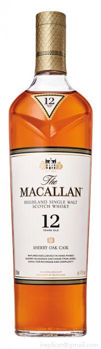 The Macallan 12 Year Sherry Cask Scotch Whiskey