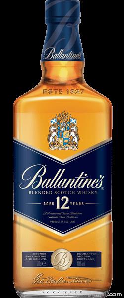 Ballantines 12 Year Blended Scotch Whiskey (750Ml)