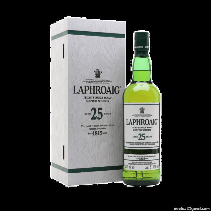 Laphroaig 25 Year Old Cask Strength Scotch Whiskey (750Ml)