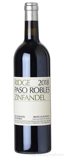 Ridge Paso Robles Zinfandel (750Ml)